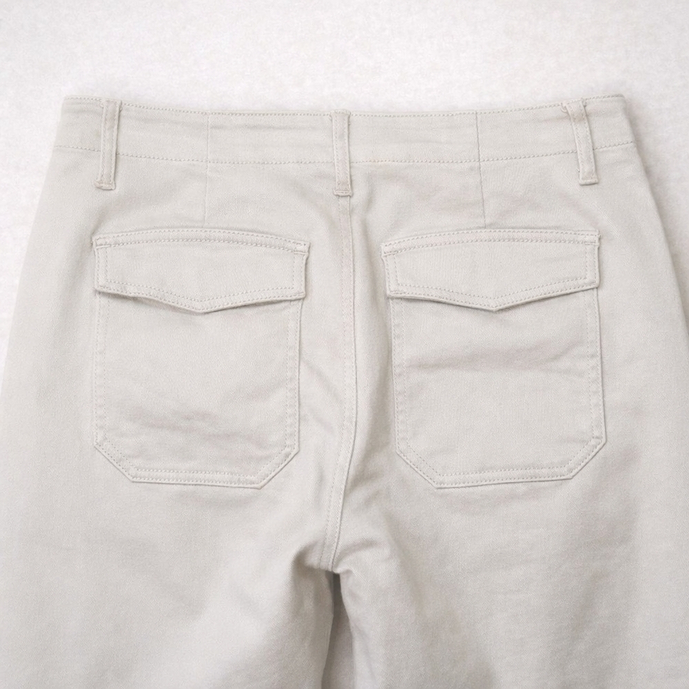 CAbi Compass Chore Utility Pant Size 6 Oyster Neutral Jogger Ankle Zip Pants - Picture 5 of 11